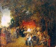 The Marriage Contract, WATTEAU, Antoine